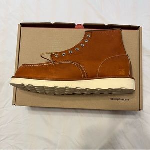 Red Wing Shoes - Classic Moc - Brown Work Shoes